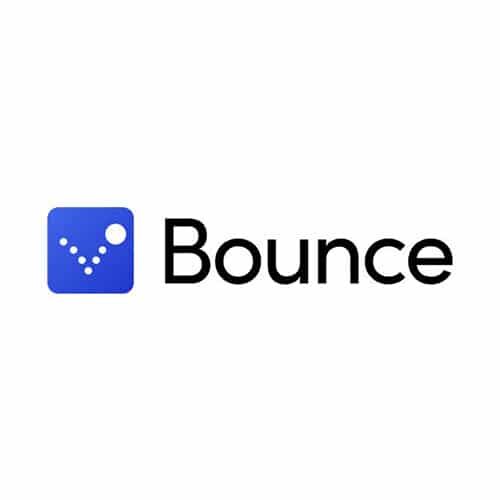 Logo Bounce, société de consigne bagage